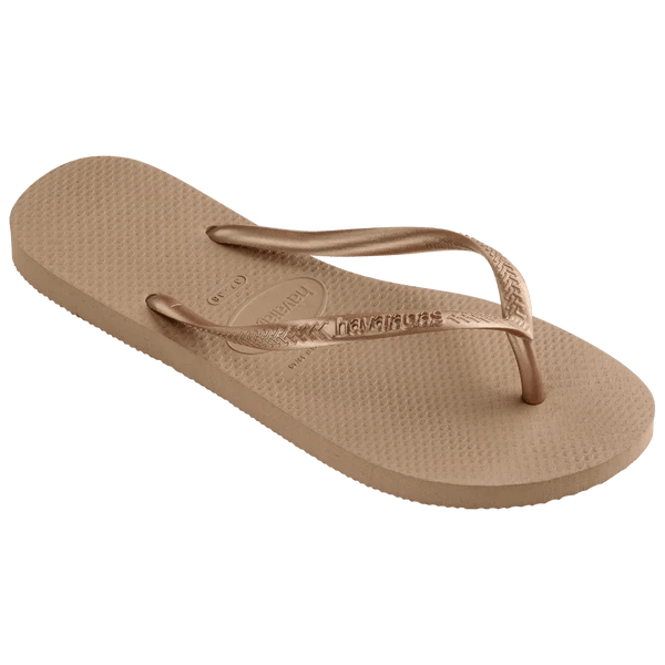 Havaianas Slim Sandals Rose Gold 9/10 M 7891266542075 Rebound Footwear