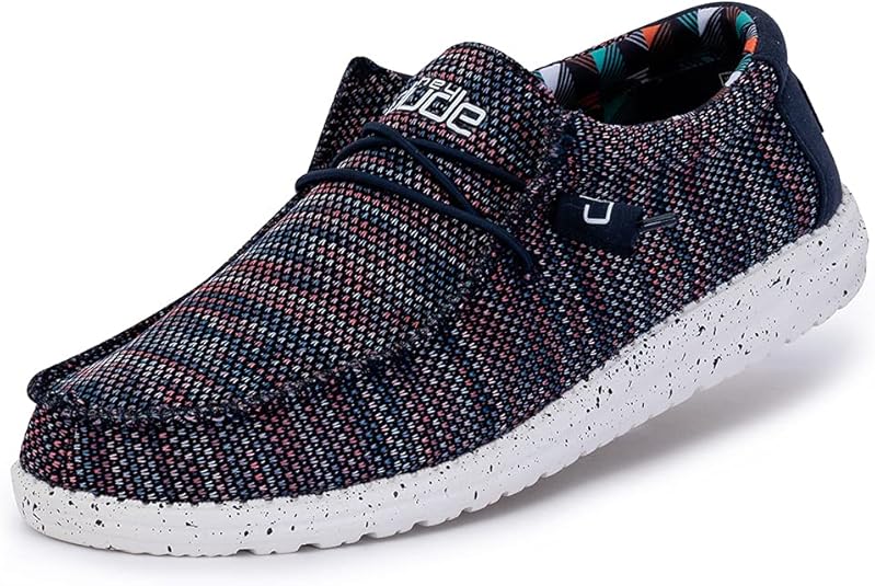 Hey Dude Wally Sox Blue Orange 45 M 8050262169863 Rebound Footwear