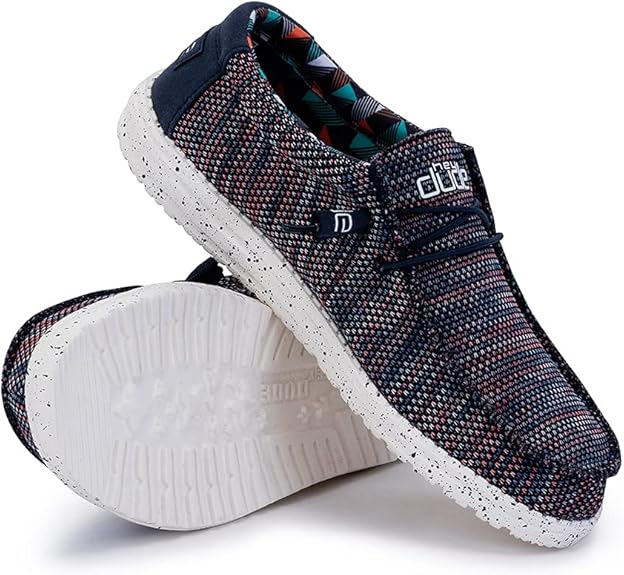 Hey Dude Wally Sox Blue Orange 8 M 8050262169825 Rebound Footwear