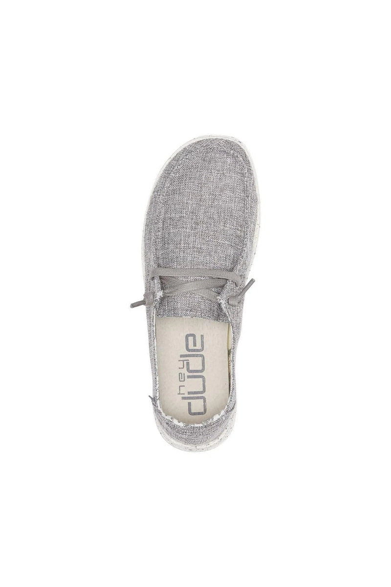 Hey Dude Wendy L Linen Iron 37 M 8053830966017 Rebound Footwear