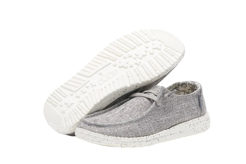 Hey Dude Wendy L Linen Iron 37 M 8053830966017 Rebound Footwear