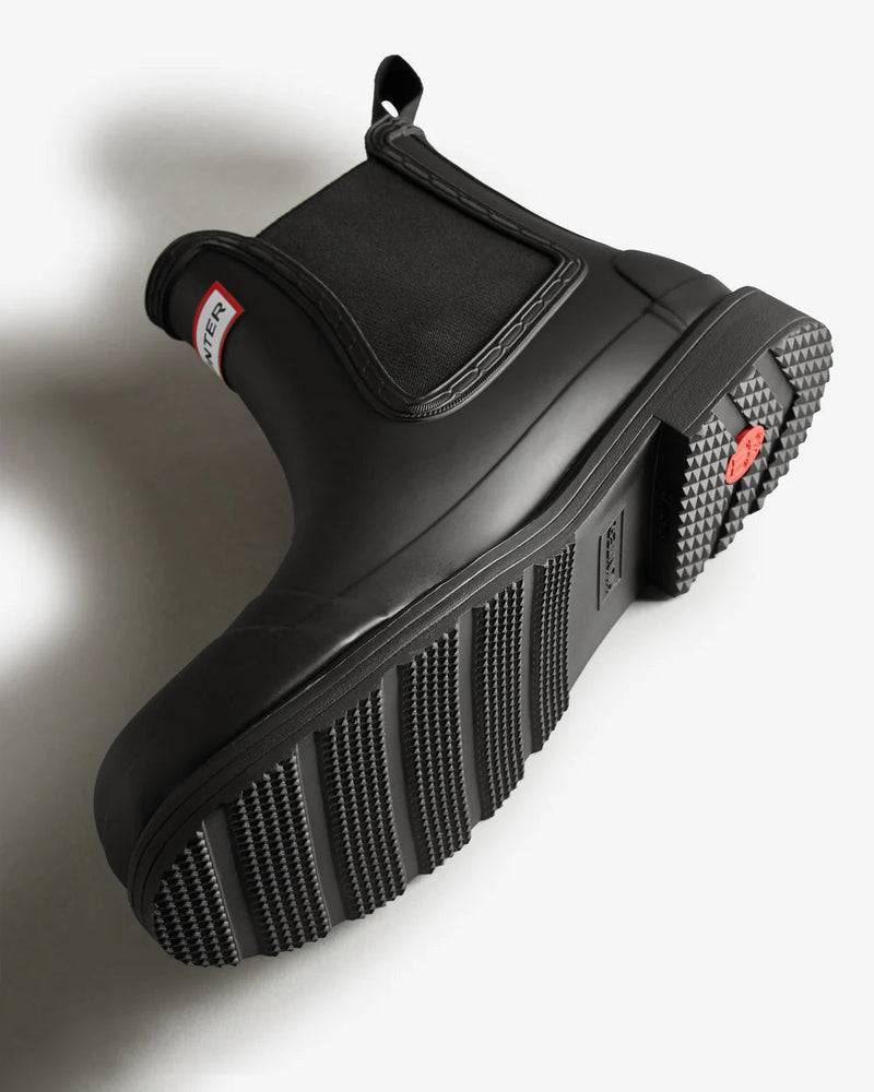 Hunter Commando Chelsea Black 9 M 5054916897242 Rebound Footwear