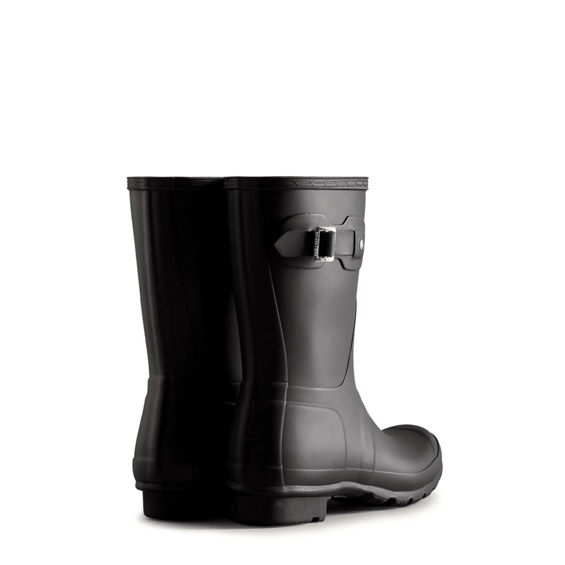 Hunter Original Short Rain Boots Black 10 M 5013441352718 Rebound Footwear