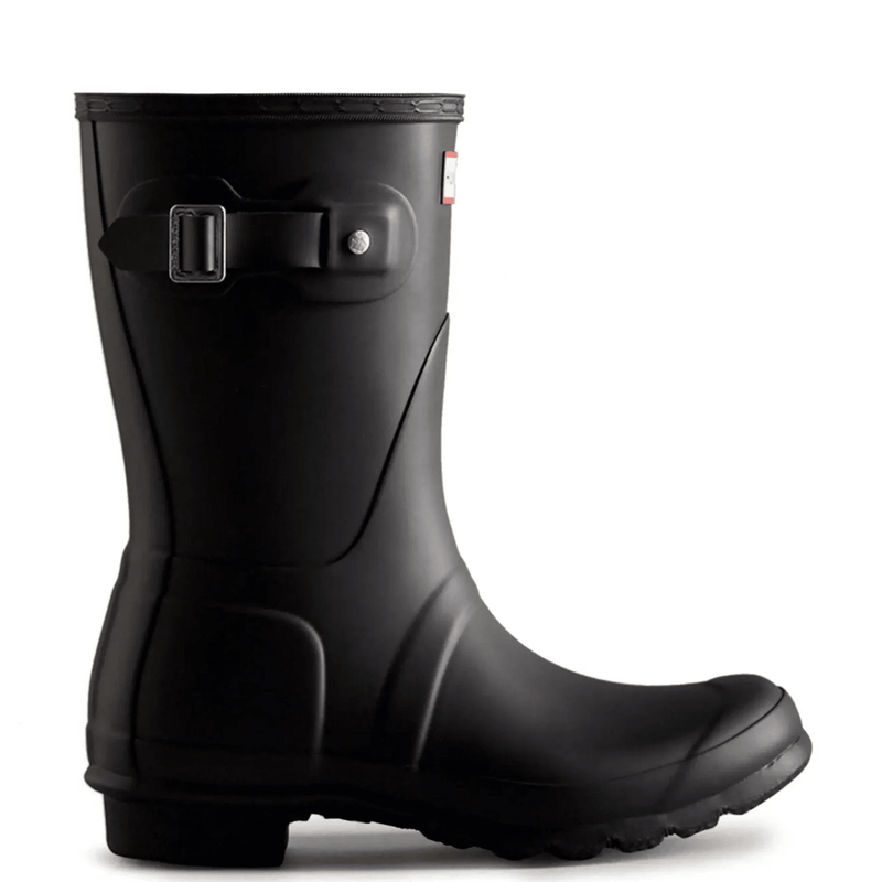Hunter Original Short Rain Boots Black 10 M 5013441352718 Rebound Footwear