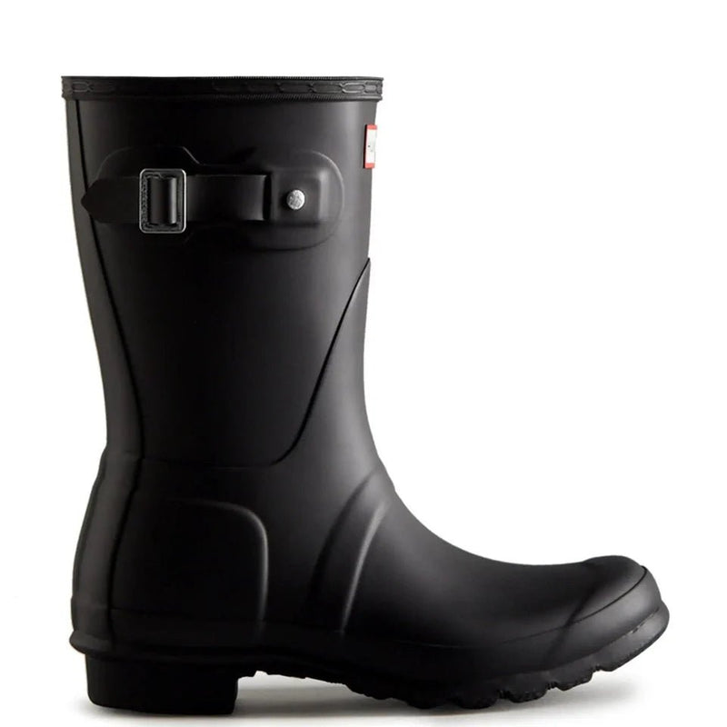 Hunter Original Short Rain Boots Black 10 M 5013441352718 Rebound Footwear