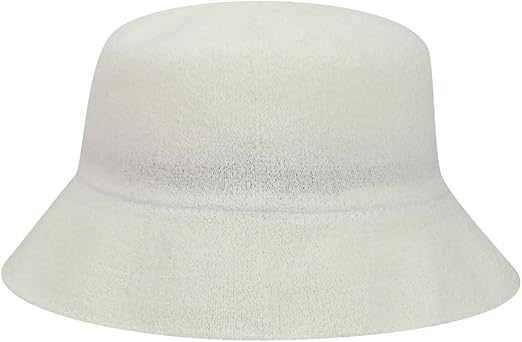 Kangol Bermuda Bucket Hat White Small 792179648526 Rebound Footwear