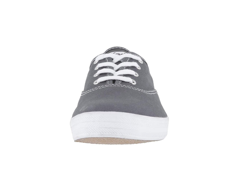 Keds Champion Canvas Lace - Up Grey 8 M 044209082627 Rebound Footwear