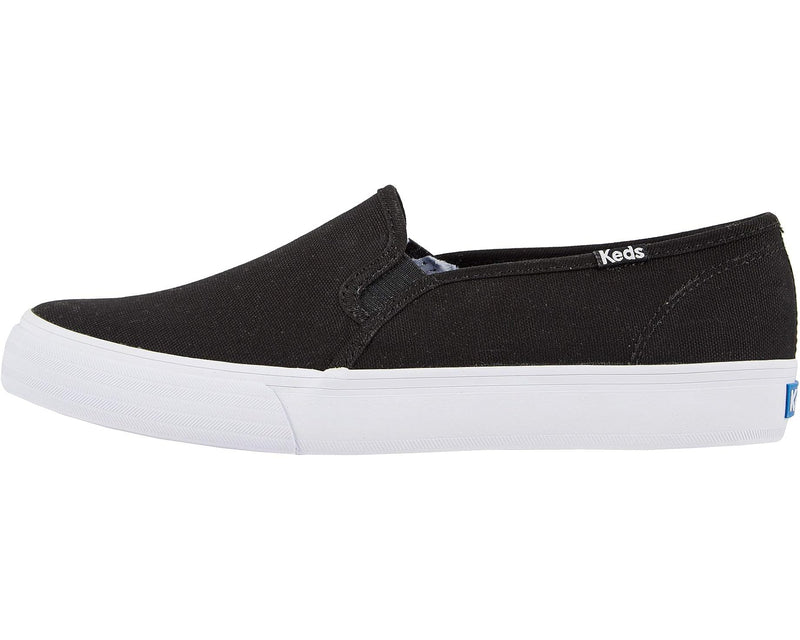 Keds Double Decker Canvas Black 7.5 M 801100247131 Rebound Footwear