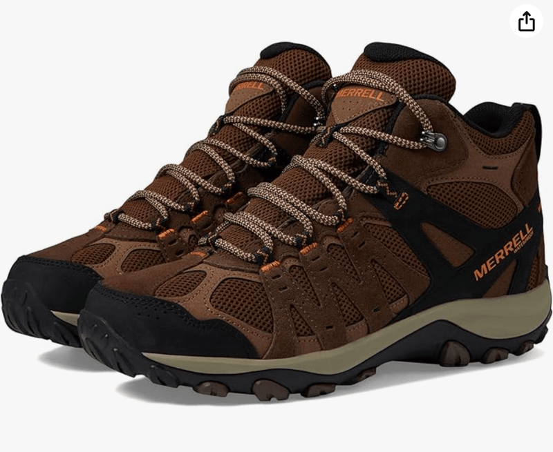 Merrell Accentor 3 Mid WP Earth 9.5 M 195017988059 Rebound Footwear