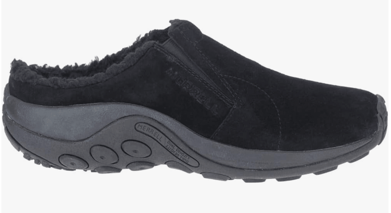 Merrell Jungle Cozy Slides Black 10 M 195017163302 Rebound Footwear