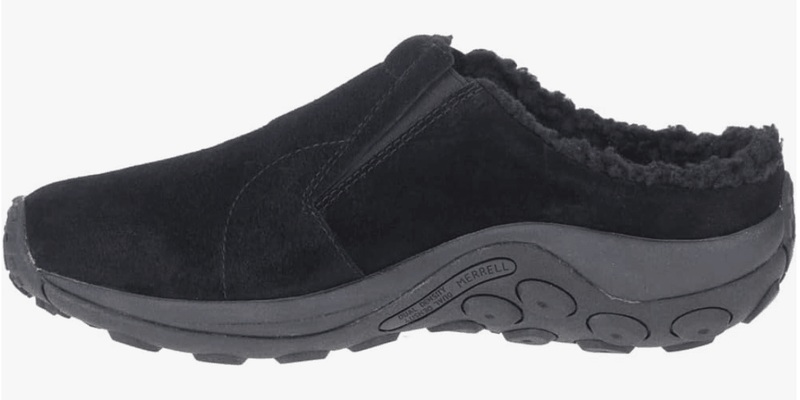 Merrell Jungle Cozy Slides Black 9.5 M 195017163296 Rebound Footwear