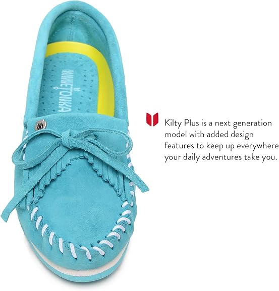 Minnetonka Kilty Plus Turquoise 9.5 M 887449372987 Rebound Footwear