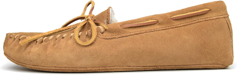 Minnetonka Sheepskin Softsole Golden Tan 7 M 887449106339 Rebound Footwear