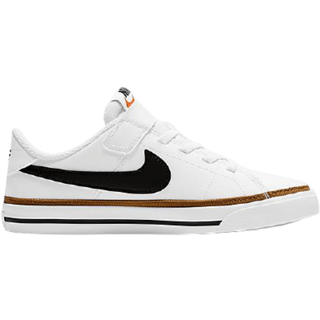 Nike Court Legacy White / Desert Ochre / Team Orange / Black 8.5 M 195866275812 Rebound Footwear