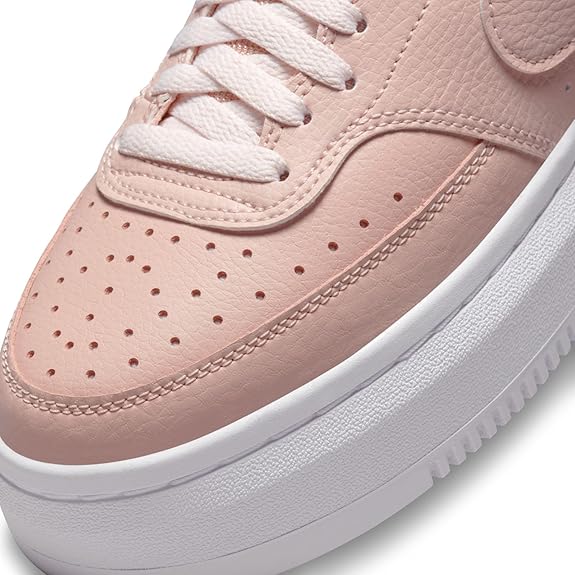 Nike Court Vision Alta Pink Oxford / White / Light Soft Pink 8.5 M 196149217666 Rebound Footwear