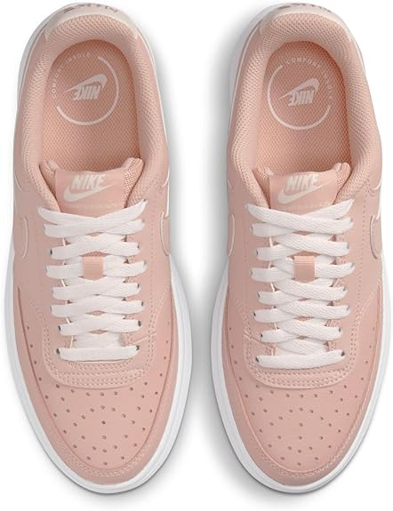 Nike Court Vision Alta Pink Oxford / White / Light Soft Pink 9 M 196149217673 Rebound Footwear