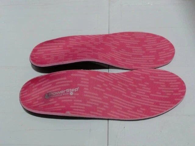 PowerStep Pinnacle Pink Full Insole Blue 7.5 M 749852111624 Rebound Footwear