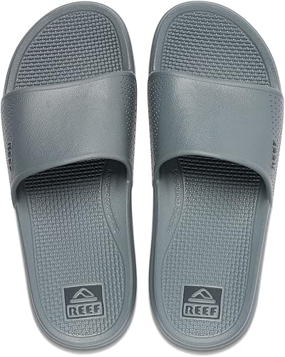 Reef Oasis Slide Grey 10 M 0195333906973 Rebound Footwear