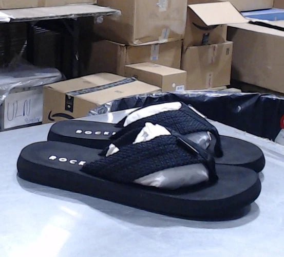 Rocket Dog Adios Webbing Black 7 M 5054211305619 Rebound Footwear