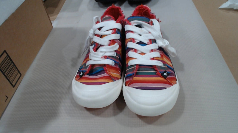 Rocket Dog Jazzin Eden - Stripe Red 10 M 5054211305558 Rebound Footwear