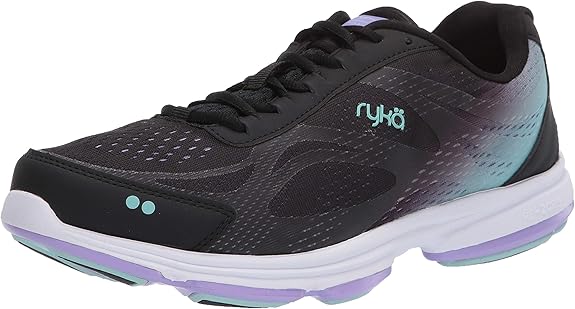 Ryka Devotion Plus 2 Black / Purple 9 M 748149892475 Rebound Footwear