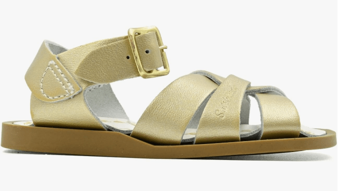 Salt Water Sandal by Hoy Shoes Original Gold 5 0523083047 Rebound Footwear