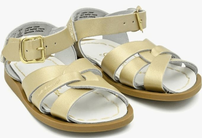Salt Water Sandal by Hoy Shoes Original Gold Gold 11 000523830108 Rebound Footwear
