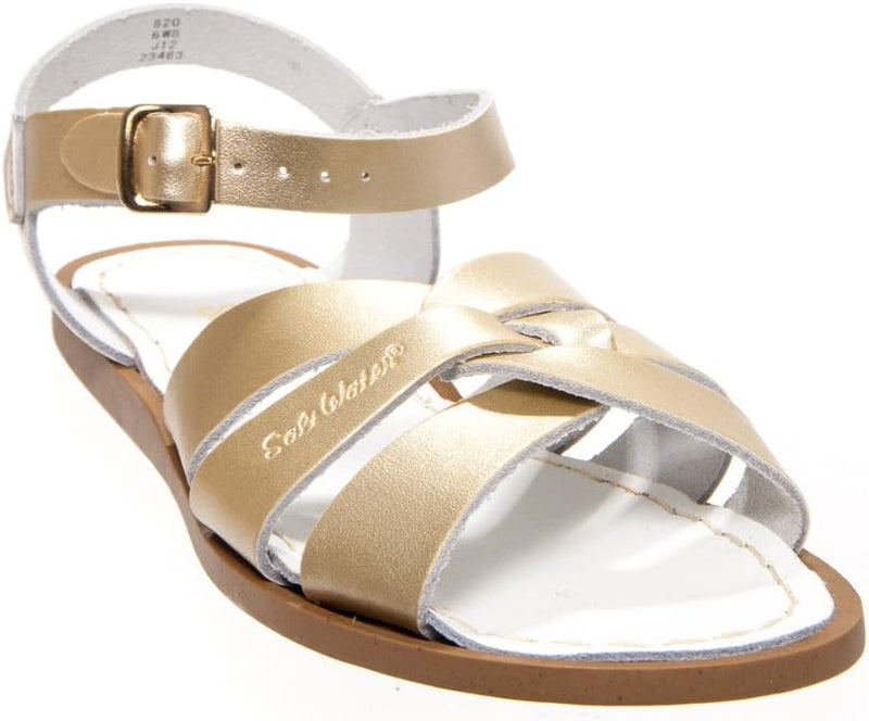 Salt Water Sandal by Hoy Shoes Original Sandal Gold 8 M 523830061 Rebound Footwear