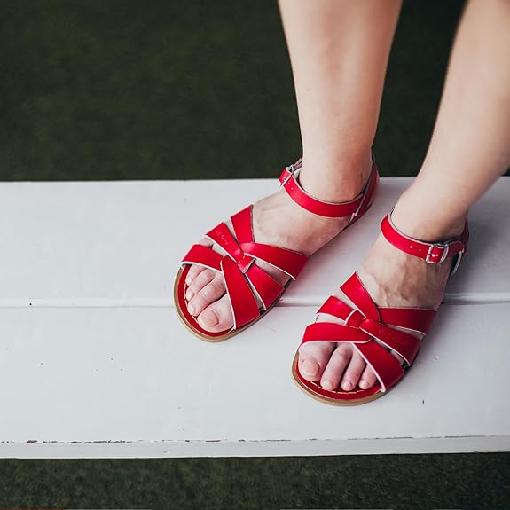 Salt Water Sandal by Hoy Shoes Original Sandal Red 1 M 000523884019 Rebound Footwear