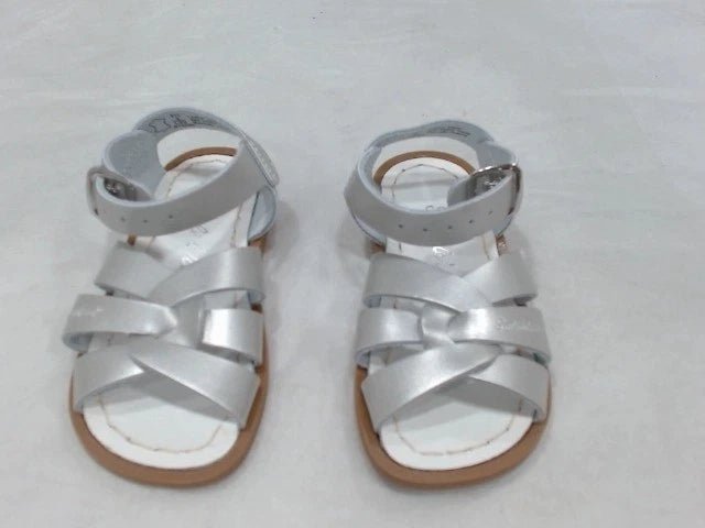Salt Water Sandal by Hoy Shoes Original Sandal Silver 6 M 523081265 Rebound Footwear