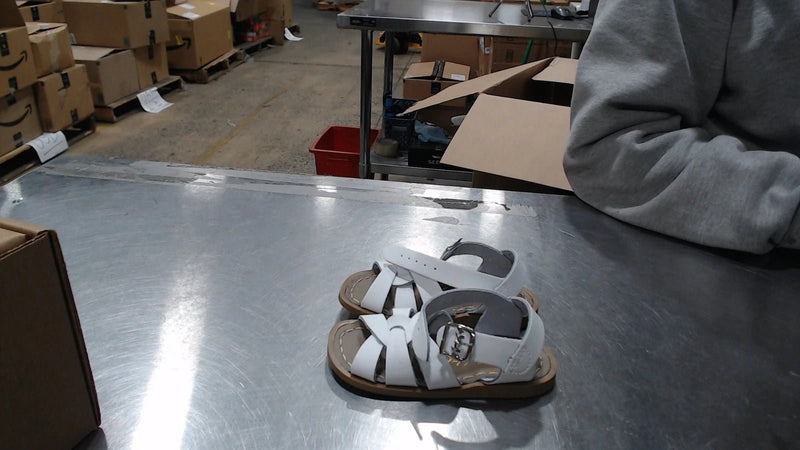 Salt Water Sandal by Hoy Shoes Original Sandal White 6 M 523088363 Rebound Footwear