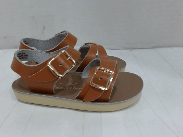 Salt Water Sandal by Hoy Shoes Sea Wee Tan 4 M 000523020547 Rebound Footwear