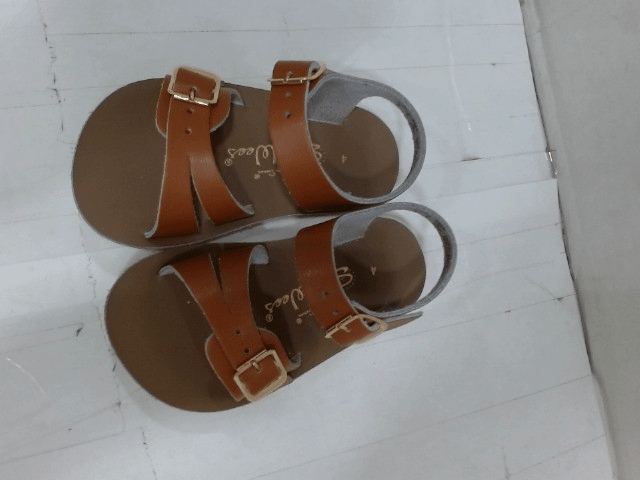 Salt Water Sandal by Hoy Shoes Sea Wee Tan 4 M 000523020547 Rebound Footwear