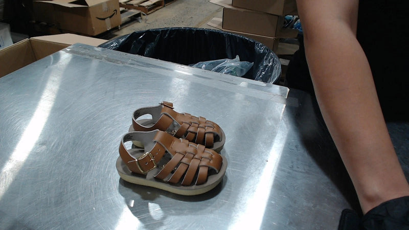 Salt Water Sandal by Hoy Shoes Sun - San Sailor Tan 9 M 523420590 Rebound Footwear