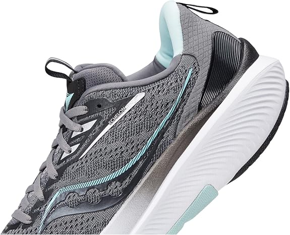 Saucony Echelon 9 Charcoal / Ice 8.5 M 195018394781 Rebound Footwear