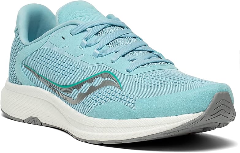 Saucony Freedom 4 Powder / Jade 7.5 M 194917855836 Rebound Footwear