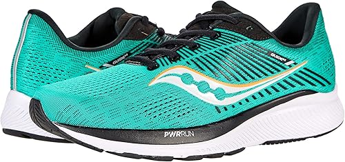 Saucony Guide 14 Jade / ViziOrange 12 M 194917836842 Rebound Footwear