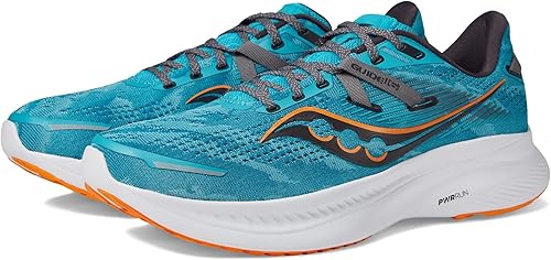 Saucony Guide 16 Agave / Marigold 8 M 195018772855 Rebound Footwear