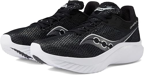 Saucony Kinvara 14 Black / White 8 M 195019018693 Rebound Footwear