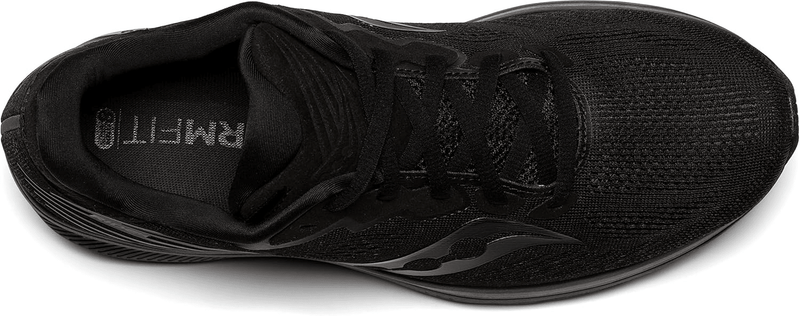 Saucony Ride 14 Triple Black 8 M 194917838129 Rebound Footwear