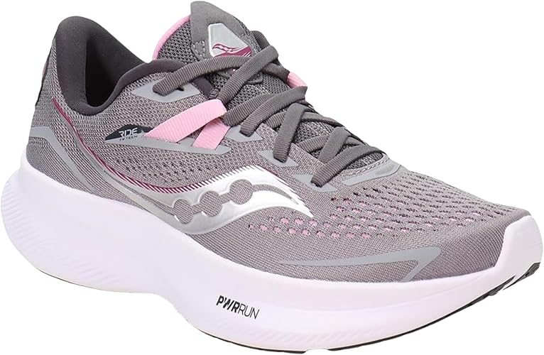 Saucony Ride 15 Alloy / Quartz 11 M 195017691669 Rebound Footwear