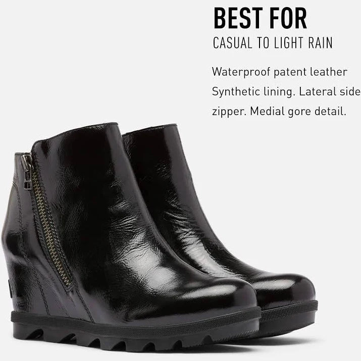 SOREL Joan Of Arctic Wedge Black 8 M 191455263208 Rebound Footwear