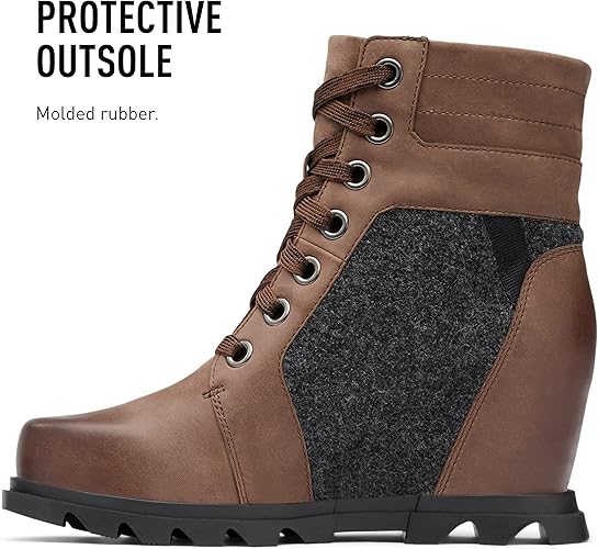 SOREL Joan Of Arctic Wedge III Lexie Black / Jet 9.5 M 194004753939 Rebound Footwear