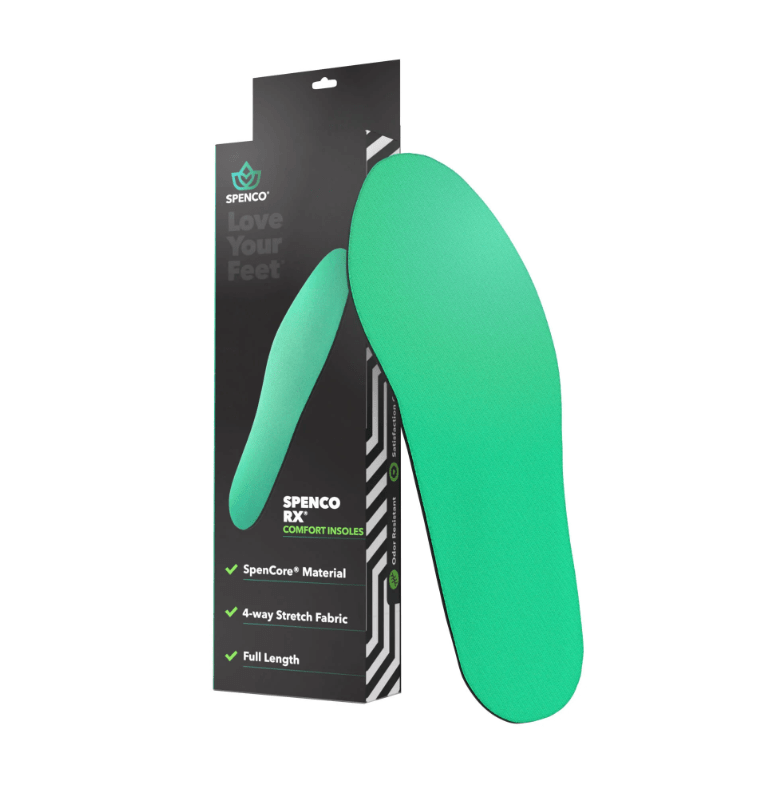 Spenco RX Comfort Insoles Green OS 038472369035 Rebound Footwear