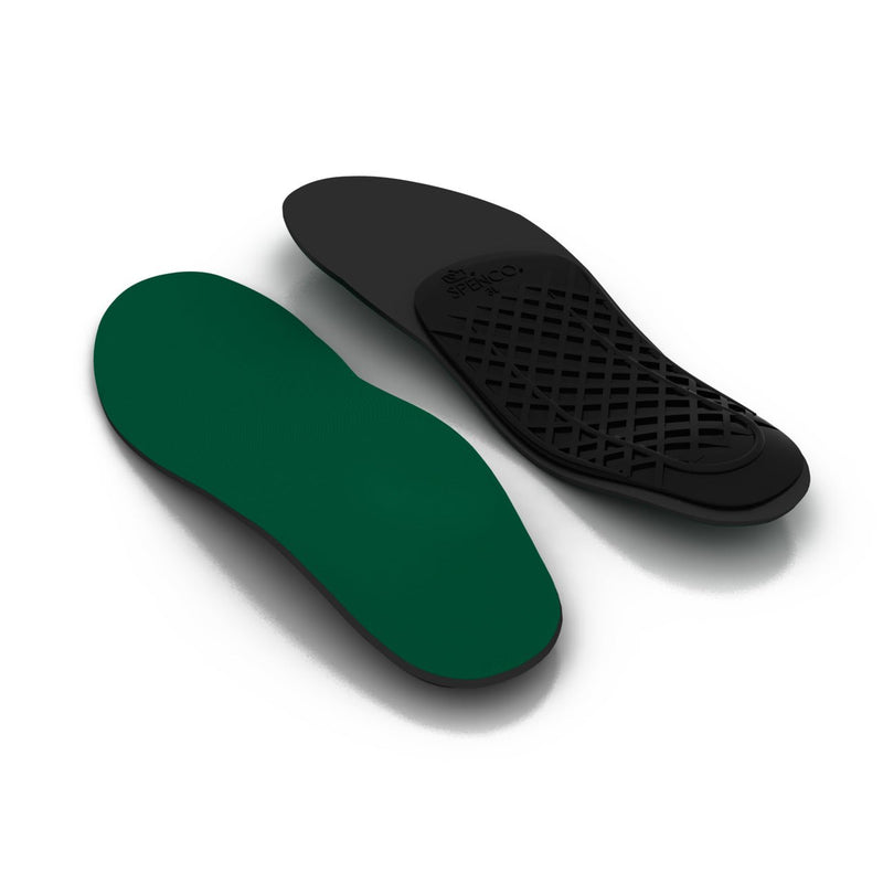 Spenco RX Orthotic Arch Insole Green / Black Men's 9 / Women's 10 M 038472443230 Rebound Footwear