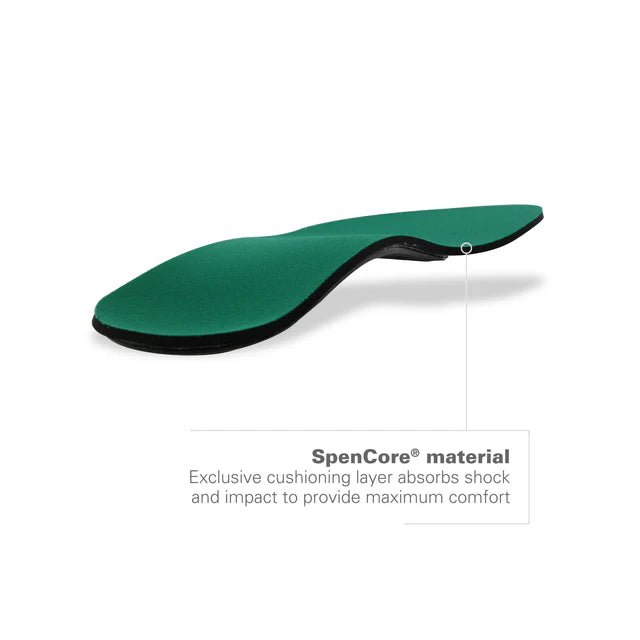 Spenco RX Orthotic Arch Insole Green / Black Men's 9 / Women's 10 M 038472443230 Rebound Footwear