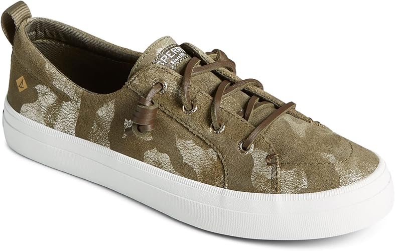 Sperry Crest Vibe Camo Olive 6.5 M 194917666807 Rebound Footwear