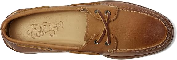 Sperry Gold A/O 2 - Eye Boat Shoe Ginger 10 M 884547411402 Rebound Footwear