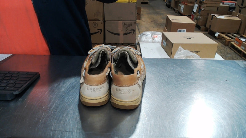 Sperry Songfish Boat Shoe Linen Oat 8 M 44214999552 Rebound Footwear