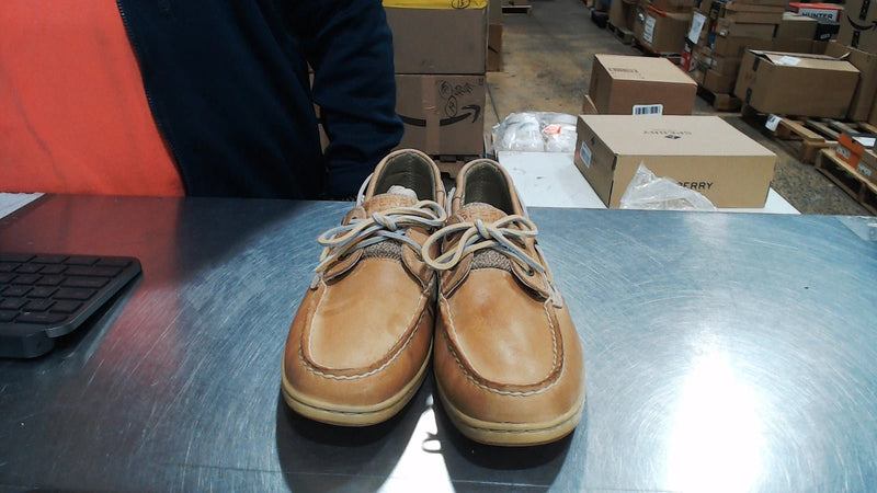 Sperry Songfish Boat Shoe Linen Oat 8 M 44214999552 Rebound Footwear